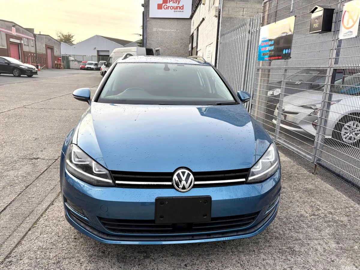 Volkswagen Golf Estate, Petrol, 2014, Blue