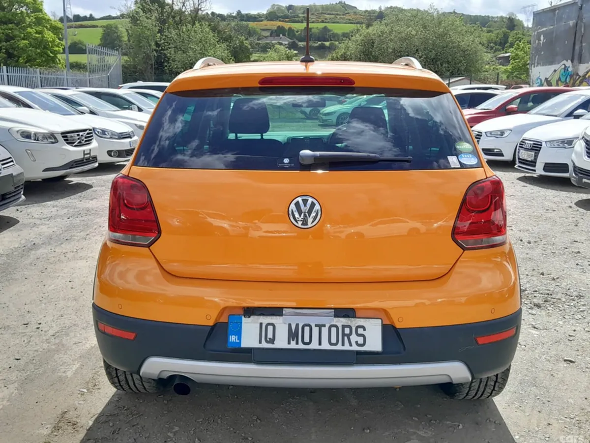 Volkswagen Polo Hatchback, Petrol, 2014, Orange