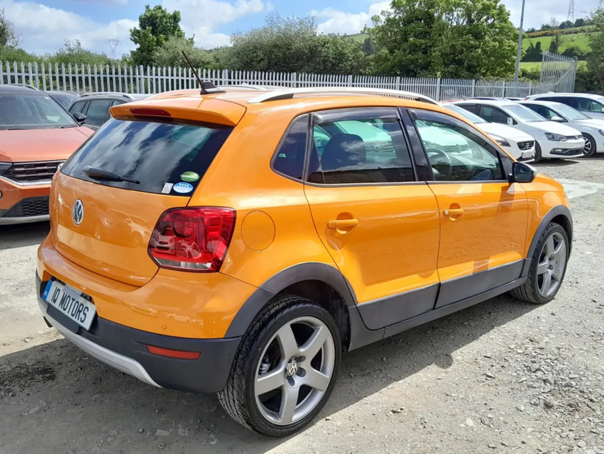 Volkswagen Polo Hatchback, Petrol, 2014, Orange