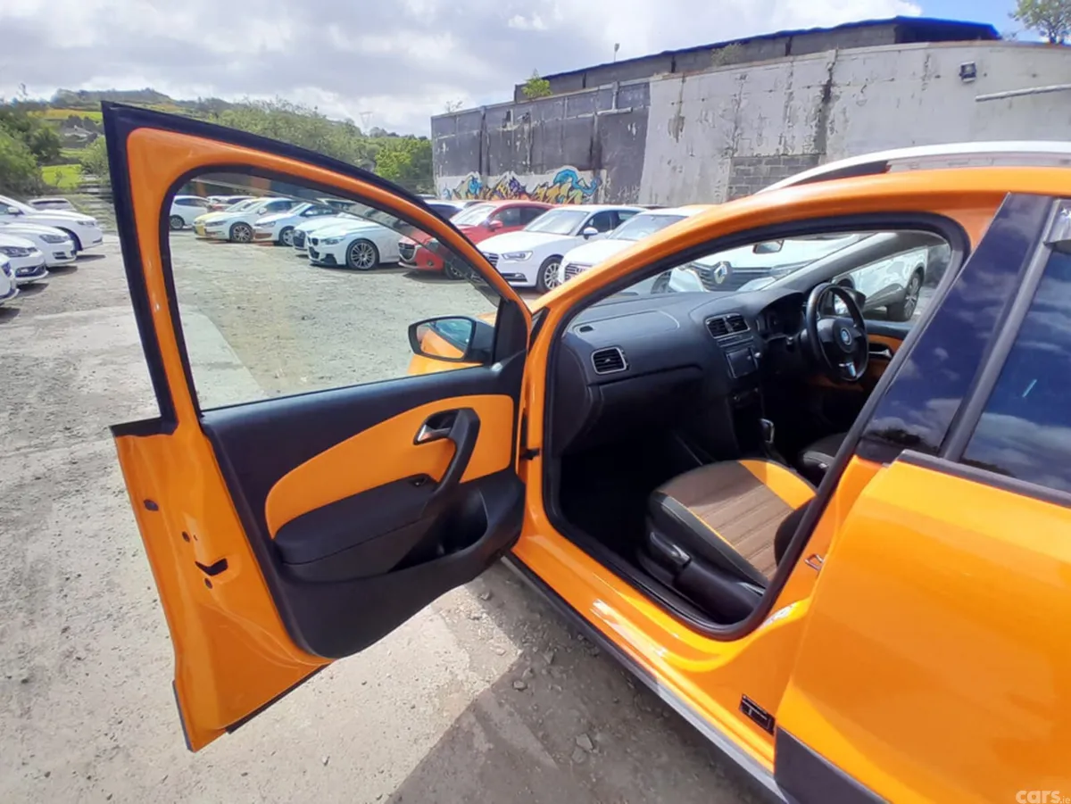Volkswagen Polo Hatchback, Petrol, 2014, Orange
