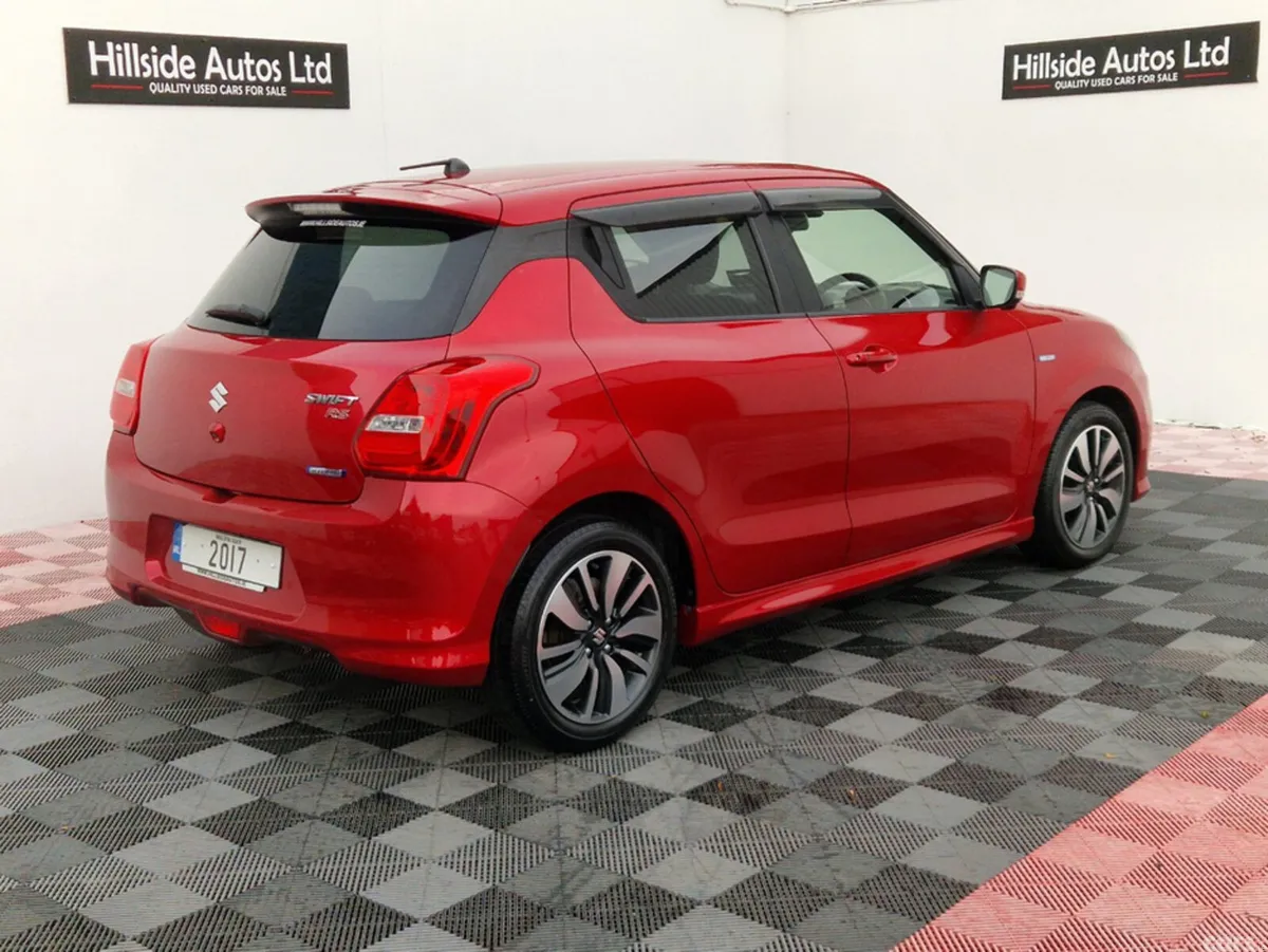 Suzuki Swift Hatchback, Petrol Hybrid, 2017, Red