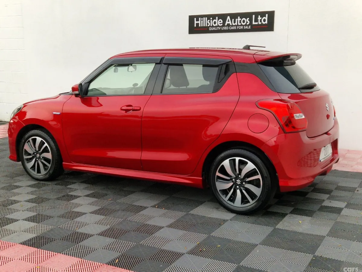 Suzuki Swift Hatchback, Petrol Hybrid, 2017, Red