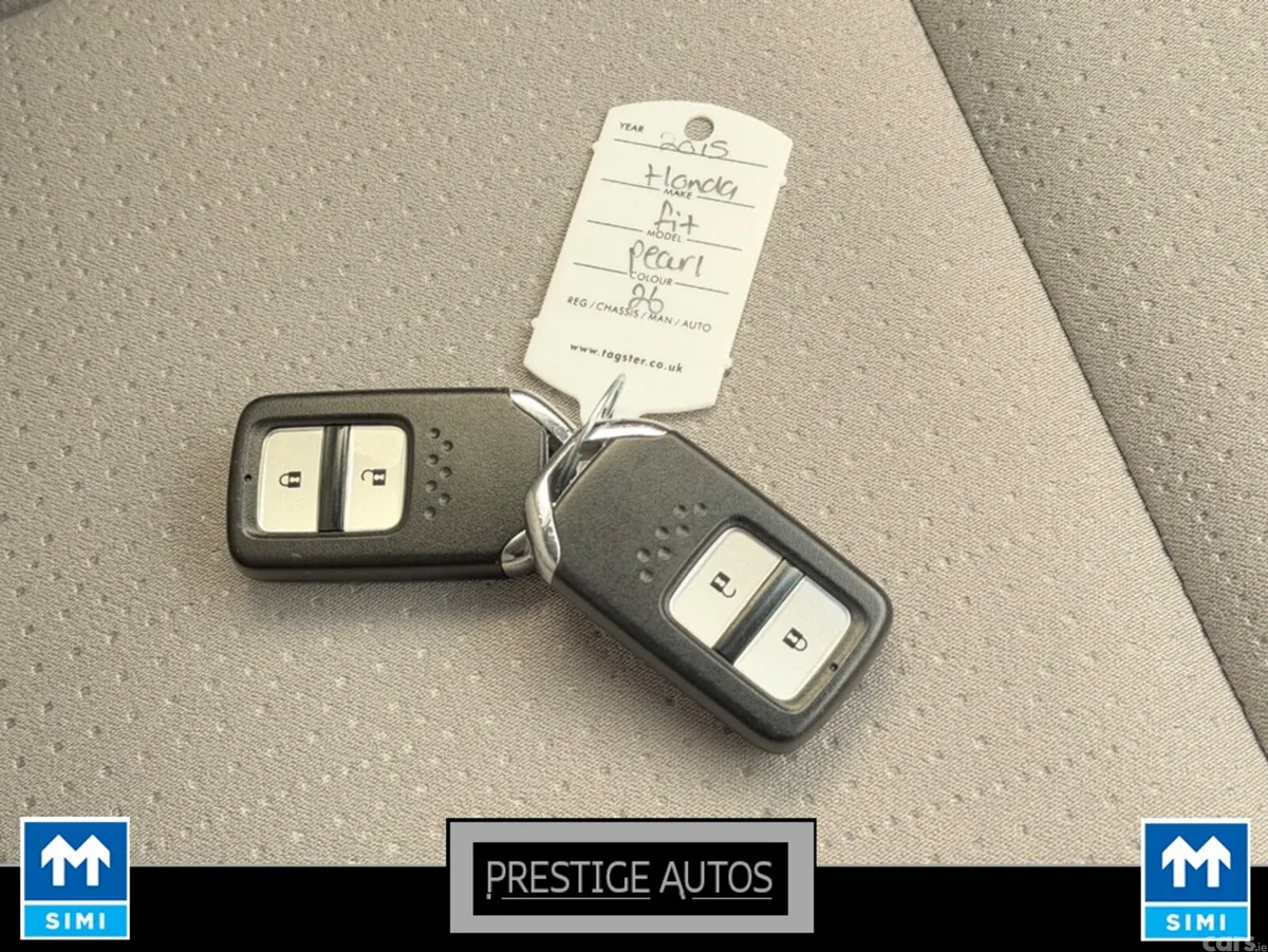 Honda Fit Hatchback, Petrol Hybrid, 2015, White