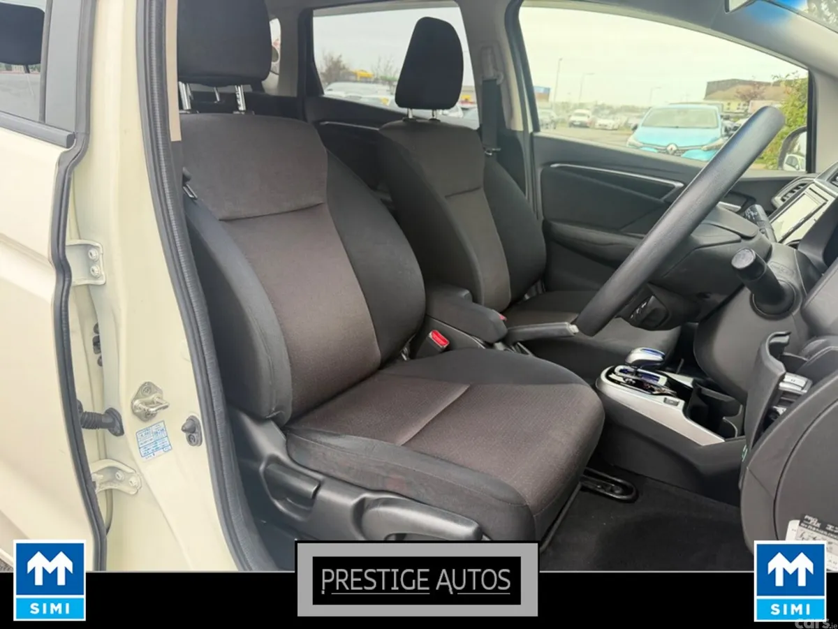 Honda Fit Hatchback, Petrol Hybrid, 2015, White