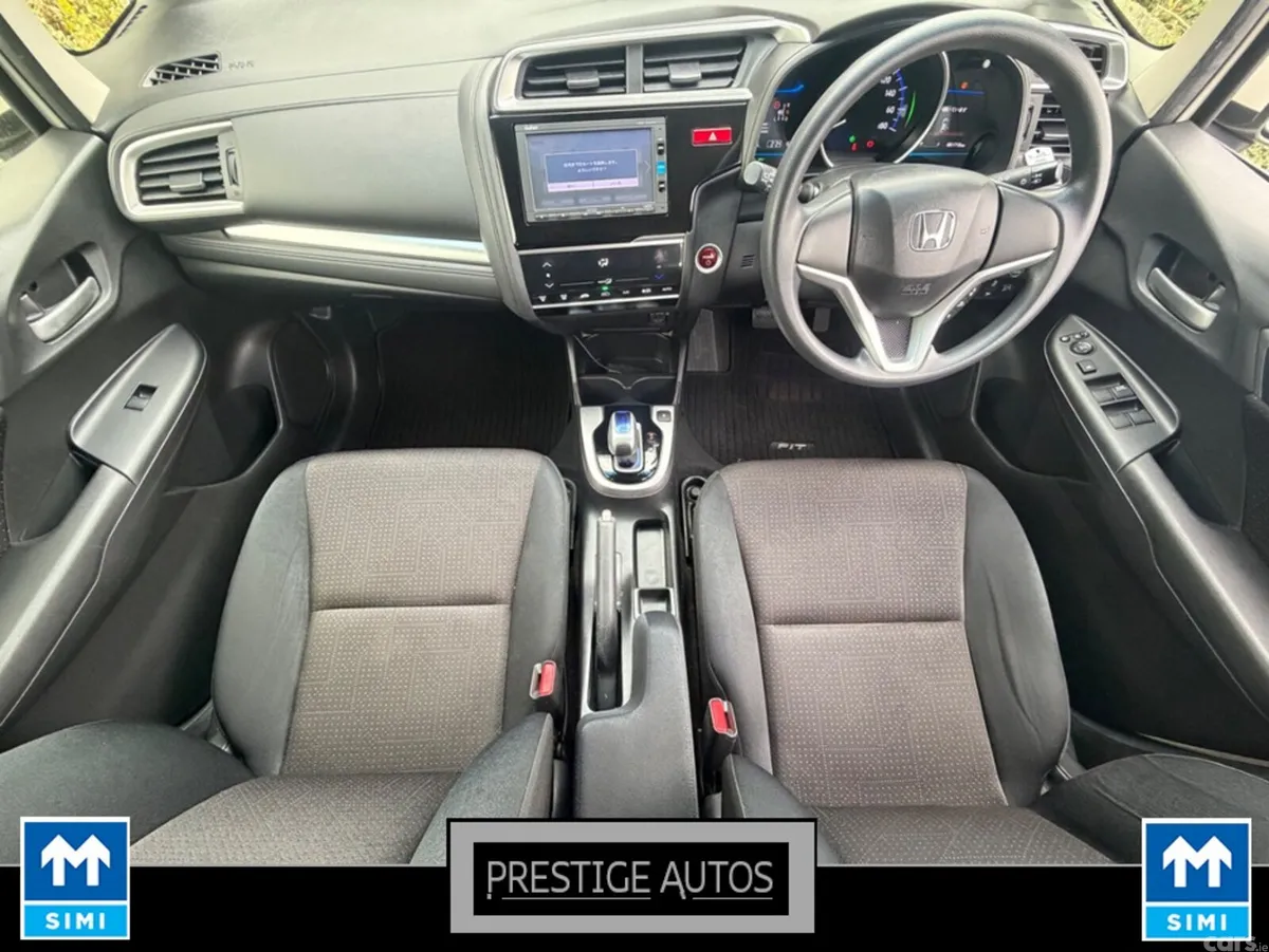 Honda Fit Hatchback, Petrol Hybrid, 2015, White