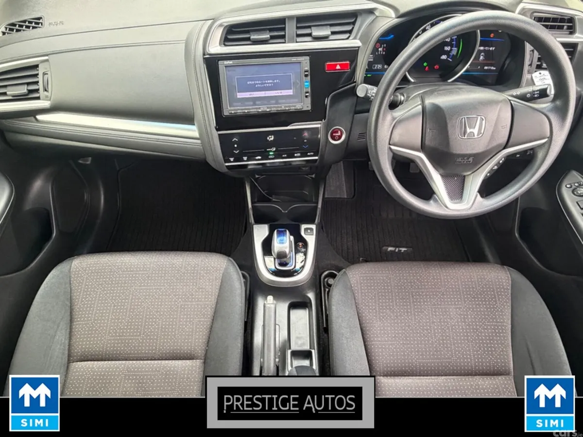 Honda Fit Hatchback, Petrol Hybrid, 2015, White