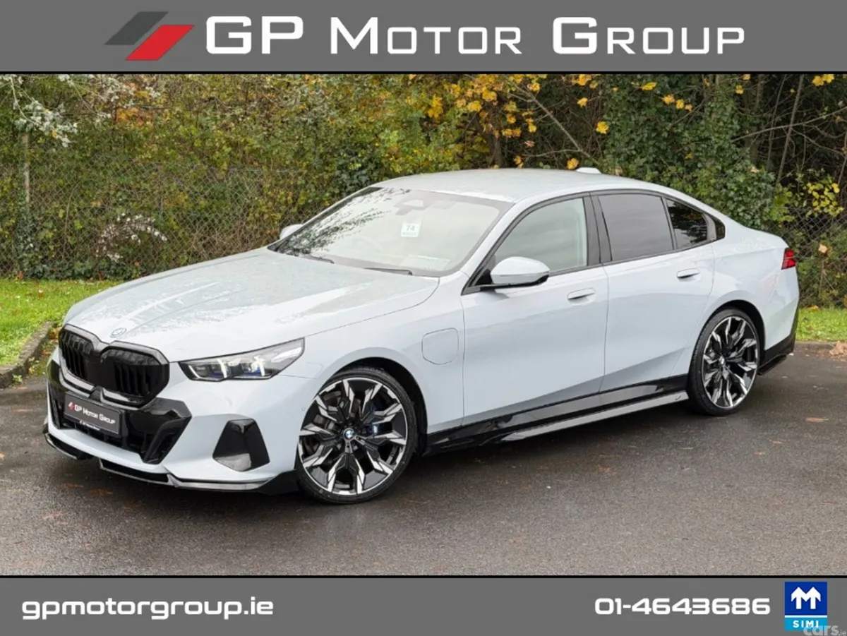 BMW 5-Series Saloon, Petrol Hybrid, 2026, Grey