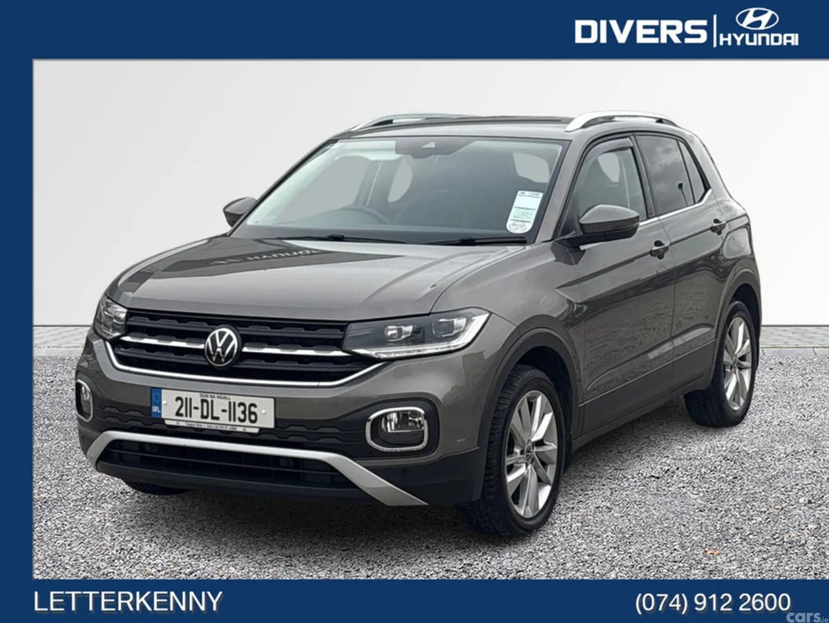 Volkswagen T-Cross Estate, Petrol, 2021, Grey