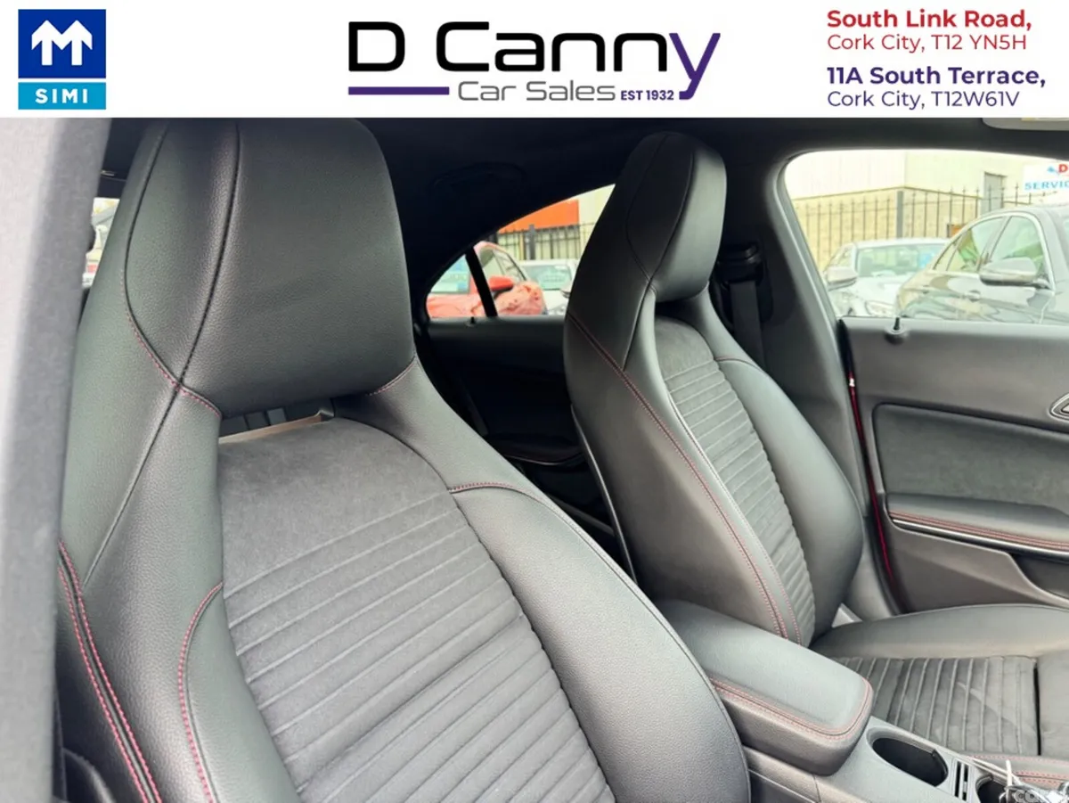 Mercedes-Benz CLA Saloon, Petrol, 2019, Red