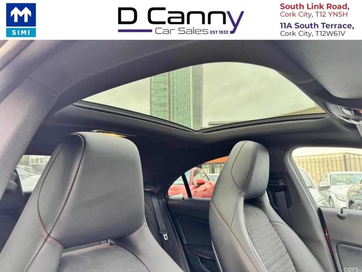 Mercedes-Benz CLA Saloon, Petrol, 2019, Red