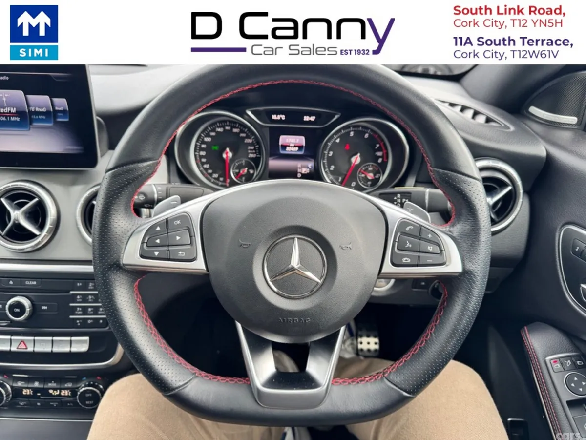 Mercedes-Benz CLA Saloon, Petrol, 2019, Red