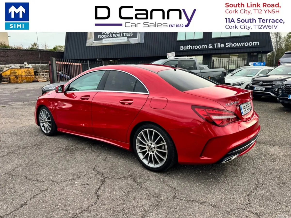Mercedes-Benz CLA Saloon, Petrol, 2019, Red