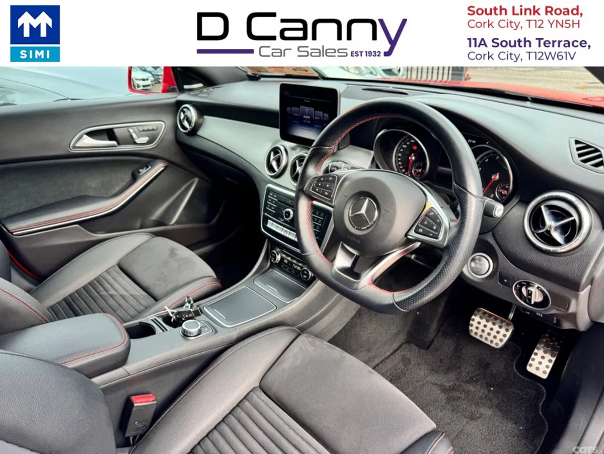 Mercedes-Benz CLA Saloon, Petrol, 2019, Red