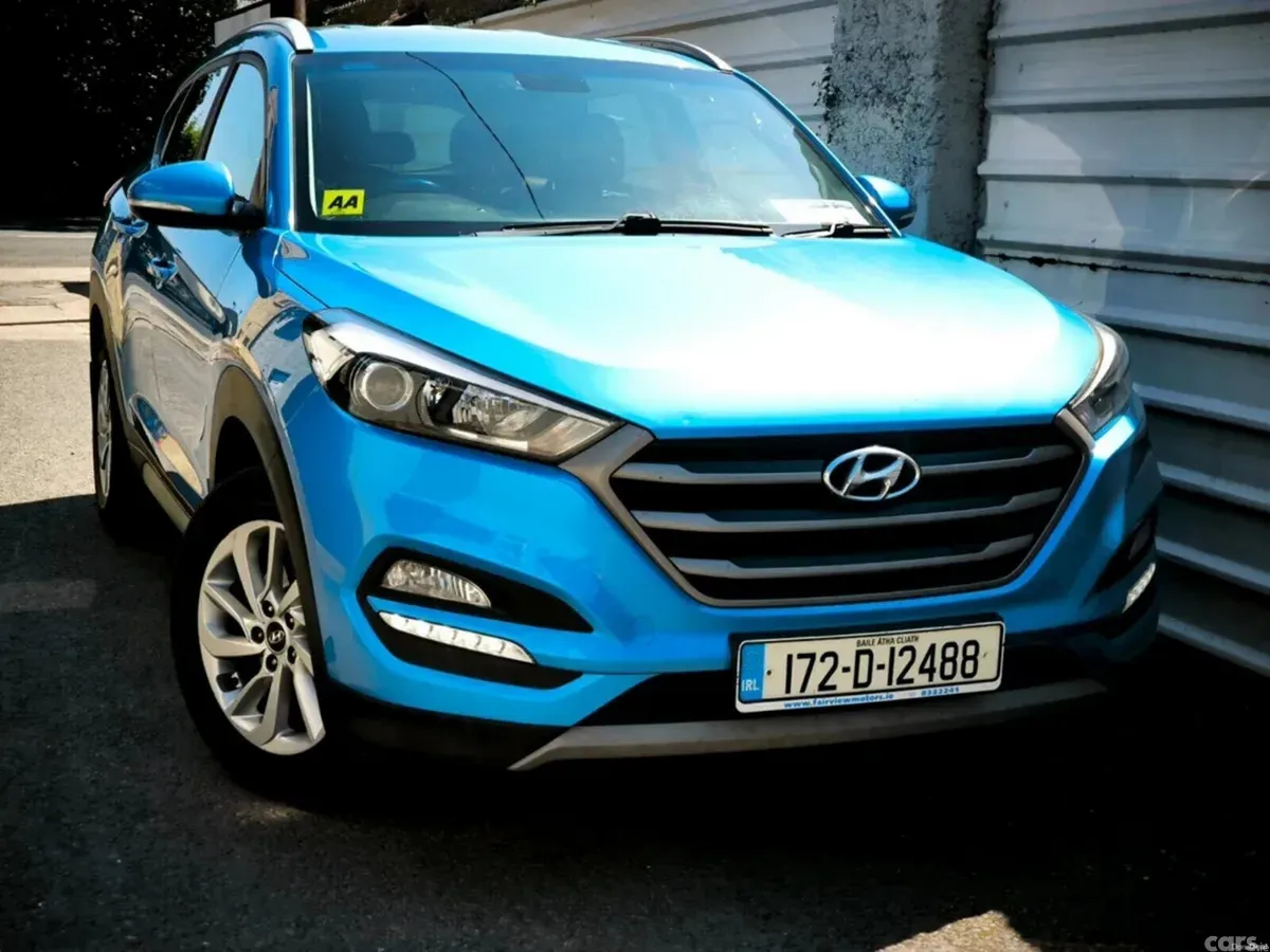 Hyundai Tucson SUV, Diesel, 2017, Blue
