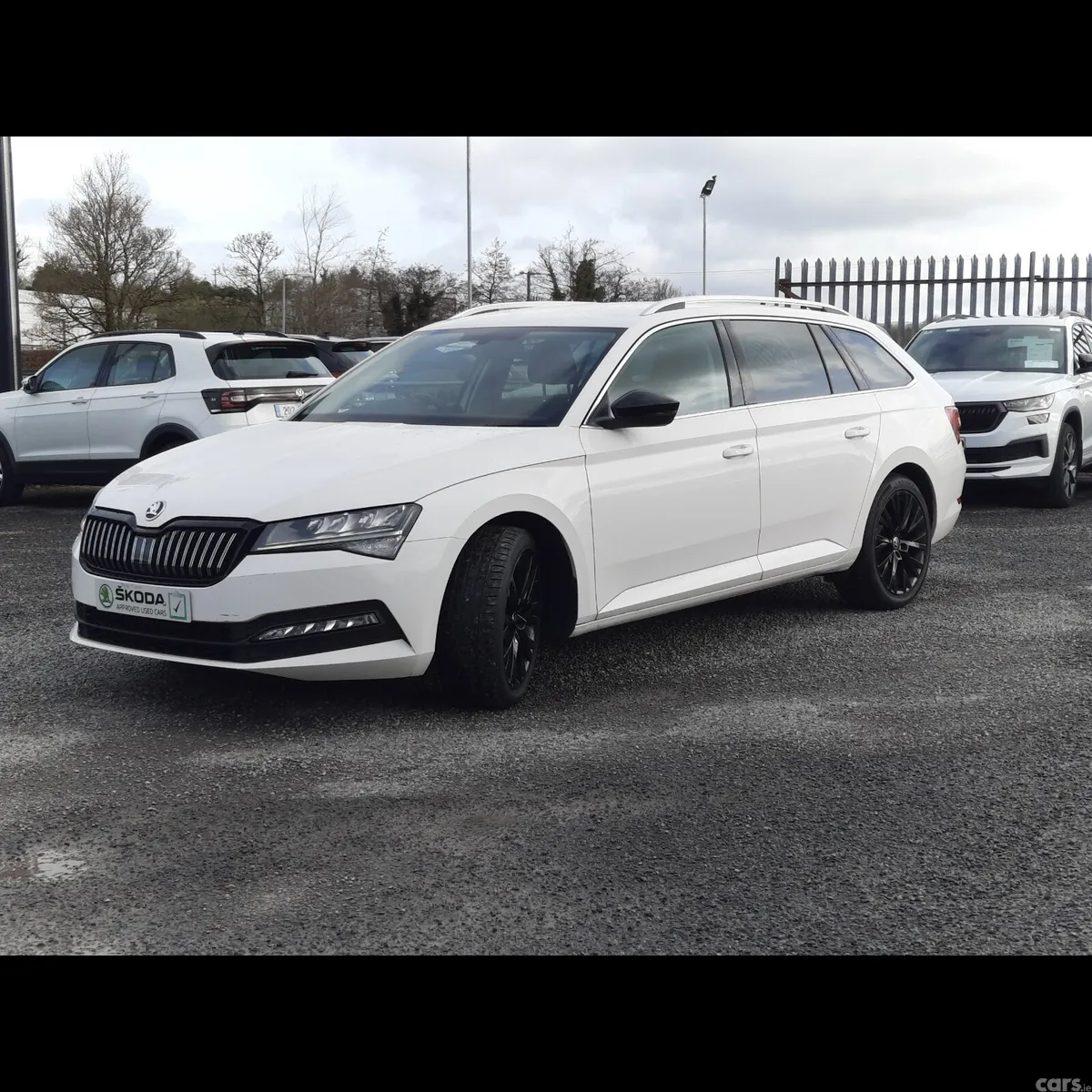 Skoda Superb Estate, Diesel, 2021, White