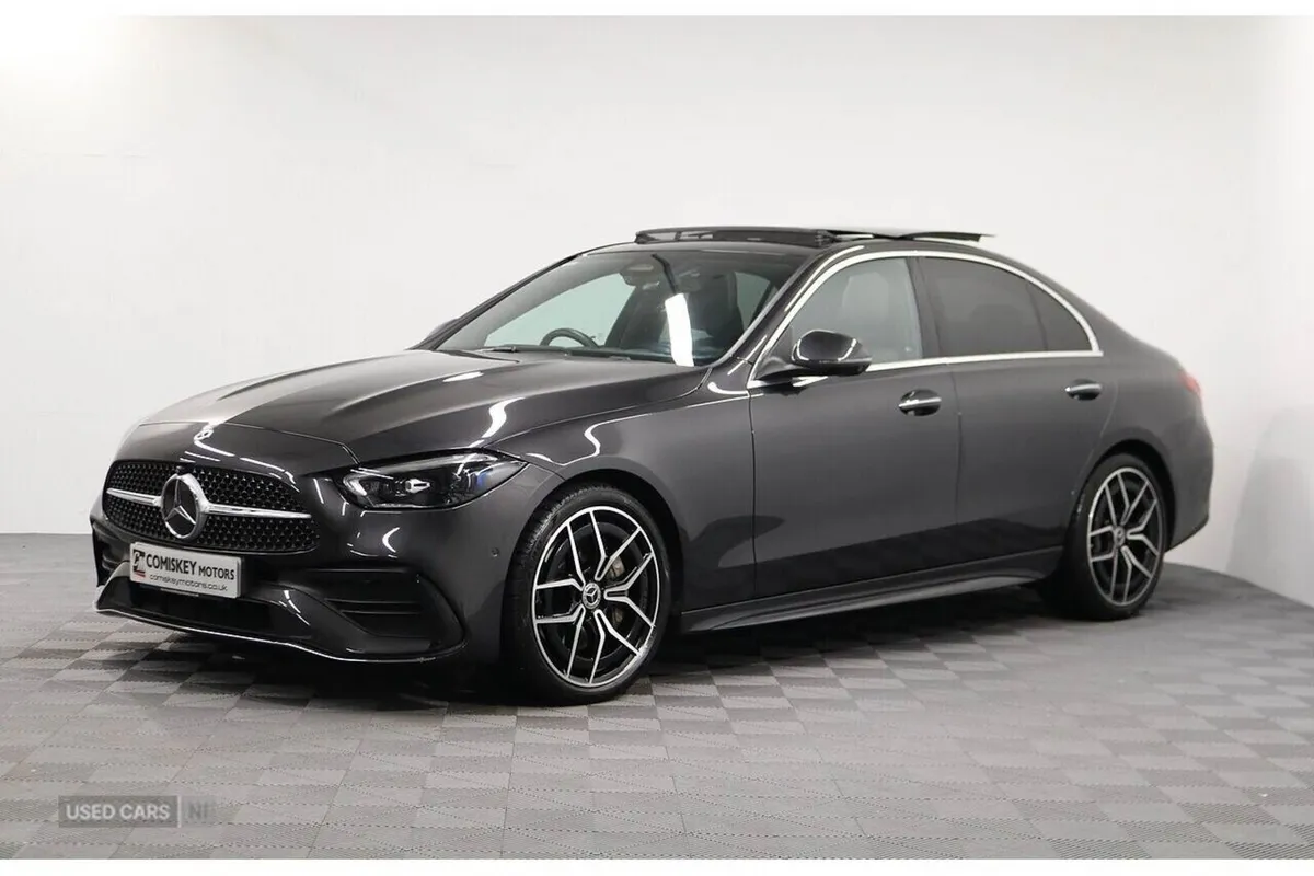 Mercedes-Benz C-Class Saloon, Petrol Hybrid, 2025, Grey