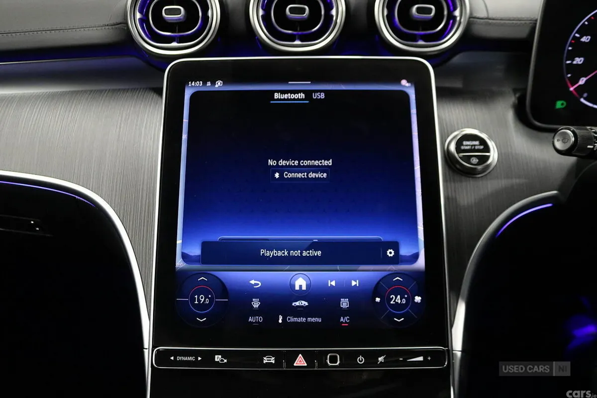 Mercedes-Benz C-Class Saloon, Petrol Hybrid, 2025, Grey