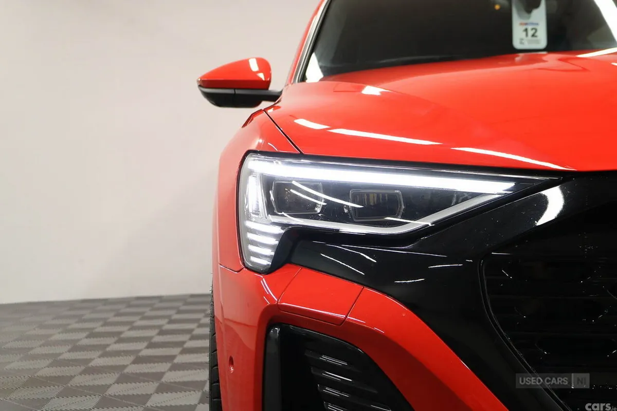 Audi Q8 SUV, Electric, 2023, Red
