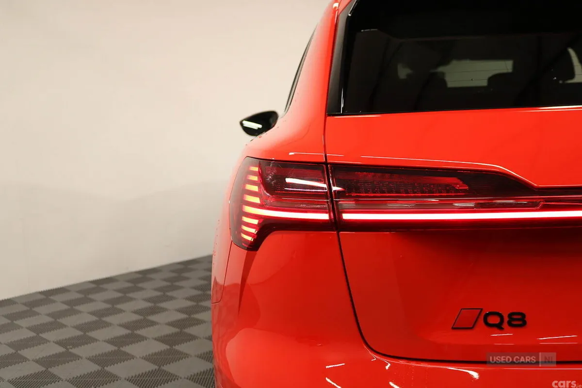 Audi Q8 SUV, Electric, 2023, Red
