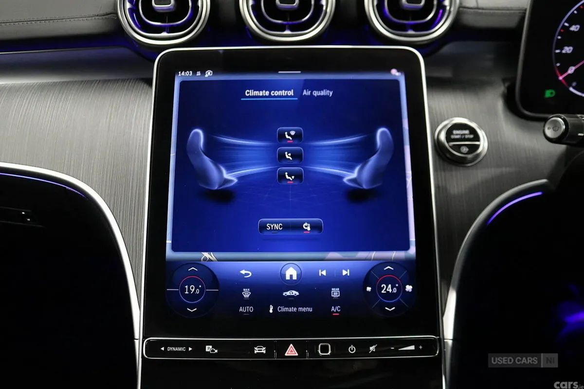 Mercedes-Benz C-Class Saloon, Petrol Hybrid, 2025, Grey