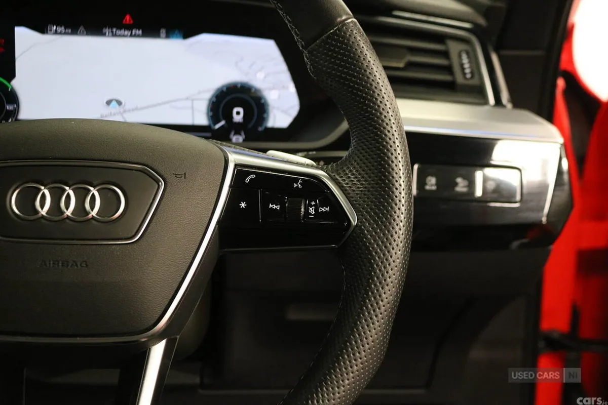 Audi Q8 SUV, Electric, 2023, Red