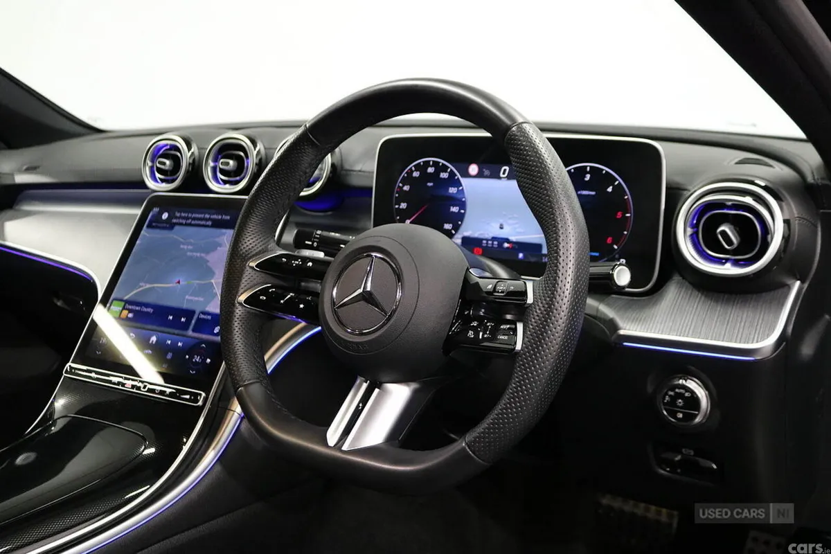 Mercedes-Benz C-Class Saloon, Petrol Hybrid, 2025, Grey