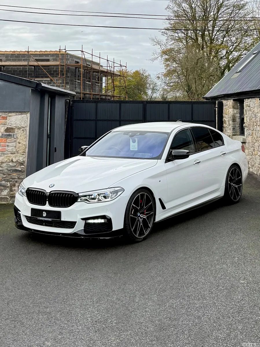 BMW 5-Series Saloon, Diesel, 2017, White