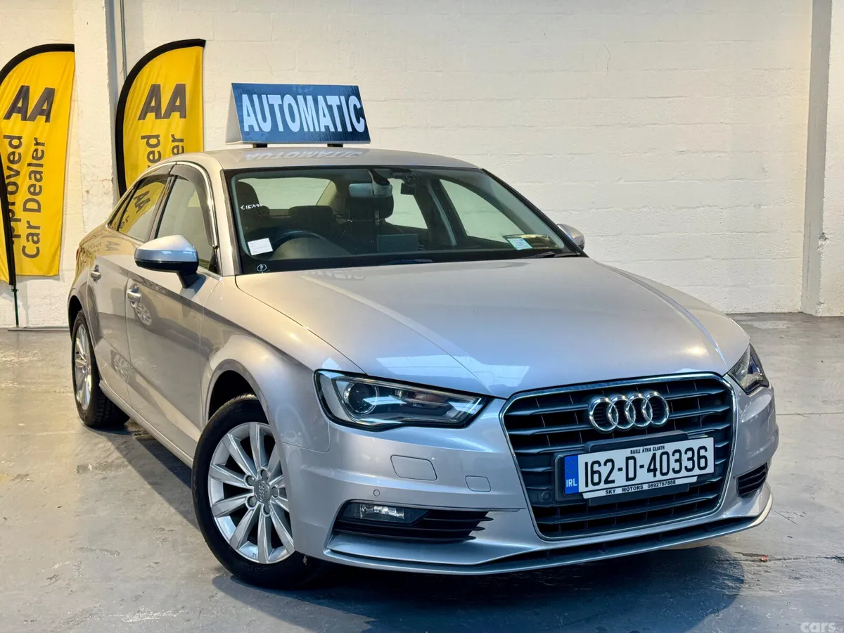 Audi A3 Saloon, Petrol, 2016, Silver