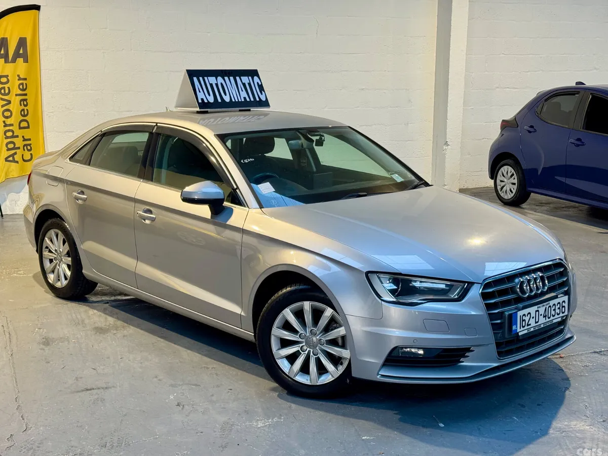 Audi A3 Saloon, Petrol, 2016, Silver