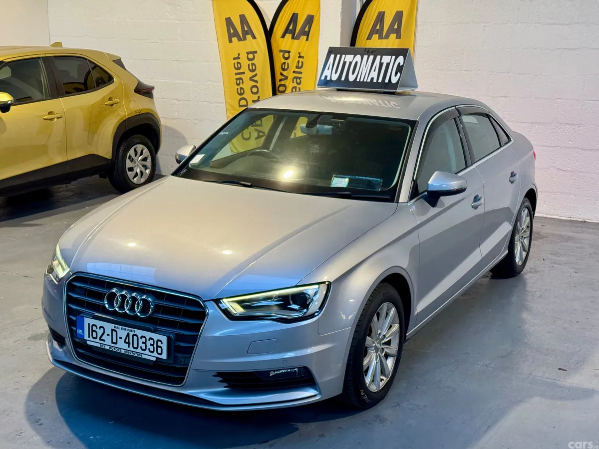 Audi A3 Saloon, Petrol, 2016, Silver
