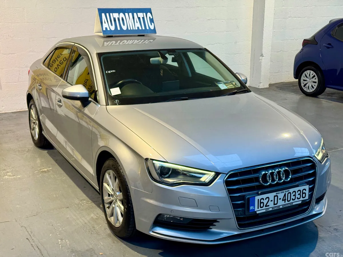 Audi A3 Saloon, Petrol, 2016, Silver