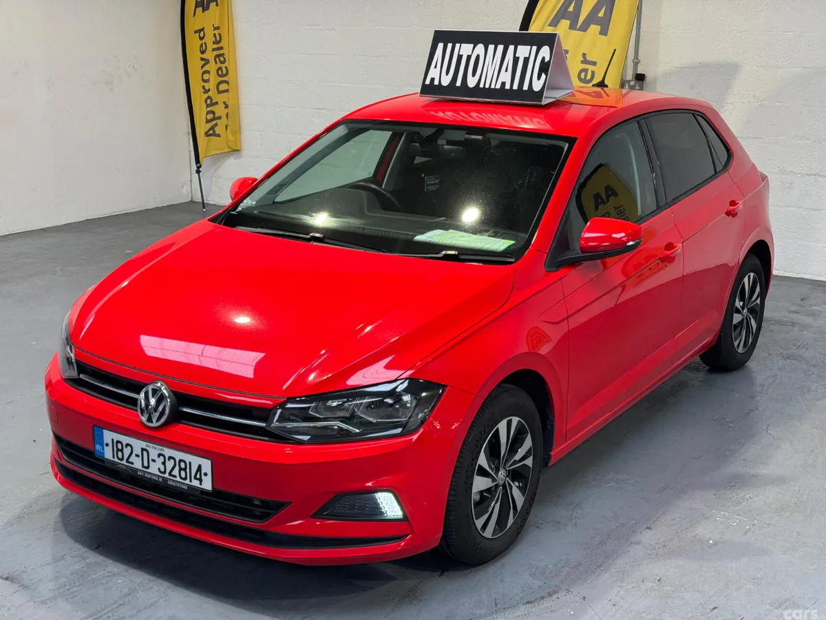 Volkswagen Polo Hatchback, Petrol, 2018, Red
