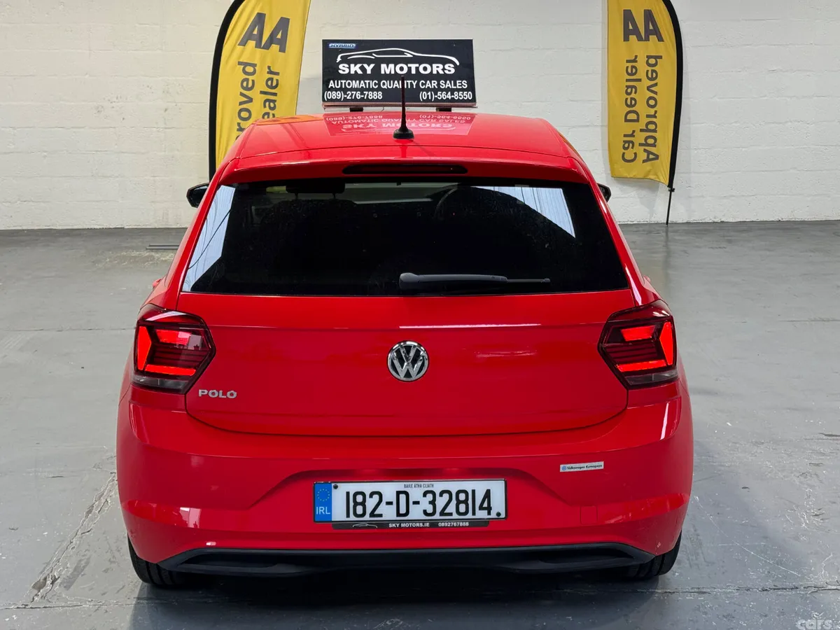 Volkswagen Polo Hatchback, Petrol, 2018, Red