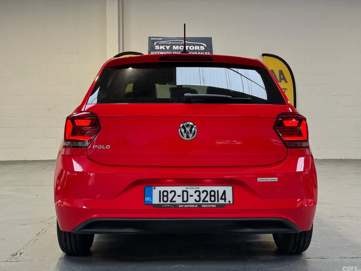 Volkswagen Polo Hatchback, Petrol, 2018, Red
