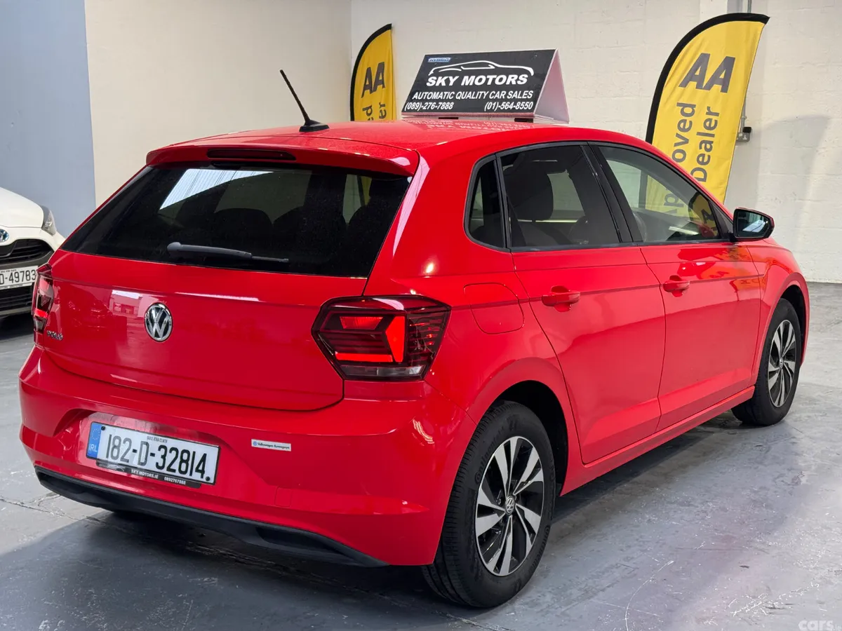 Volkswagen Polo Hatchback, Petrol, 2018, Red