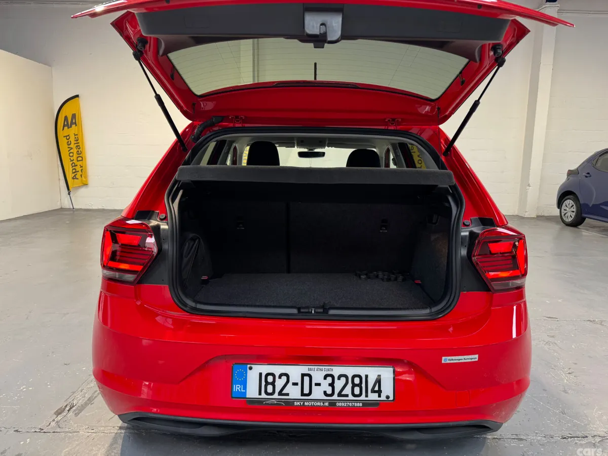 Volkswagen Polo Hatchback, Petrol, 2018, Red