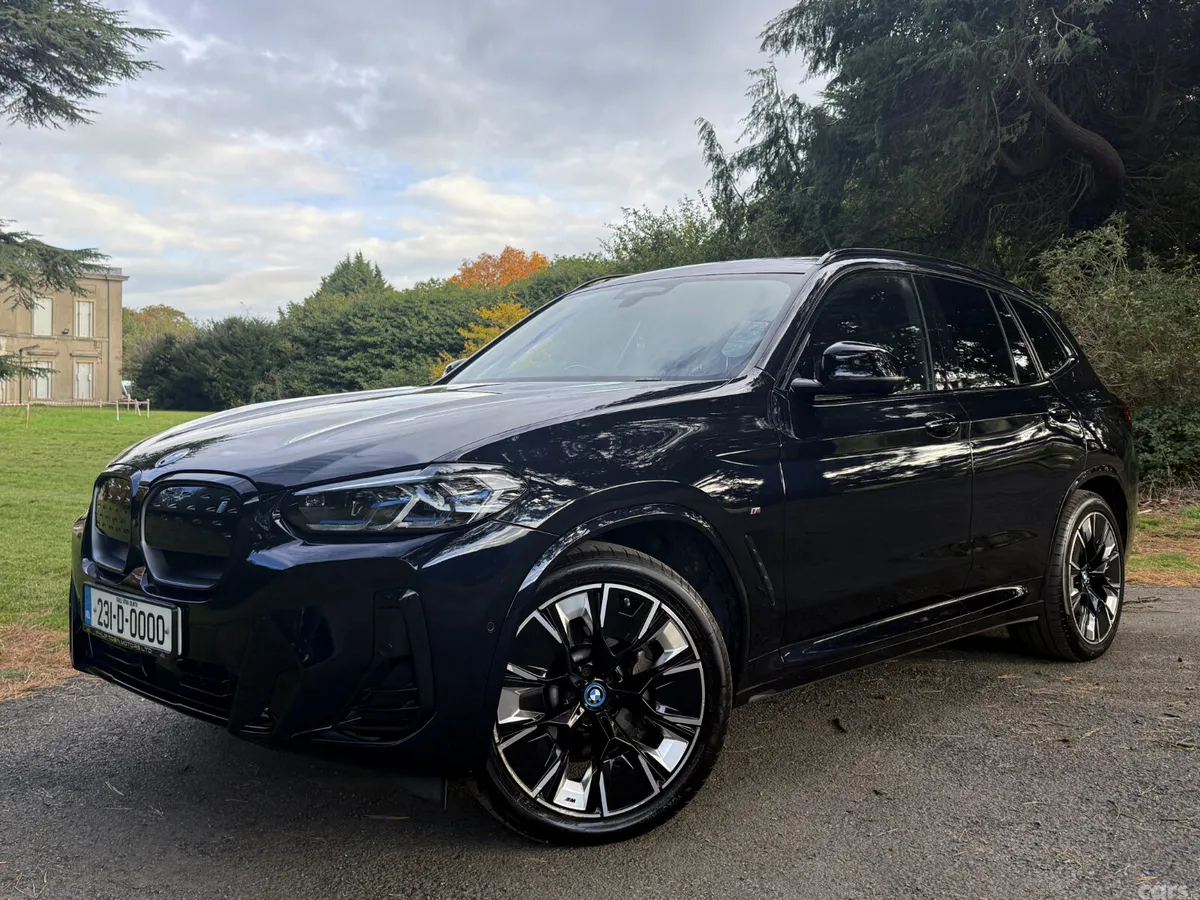 BMW iX3 SUV, Electric, 2023, Black