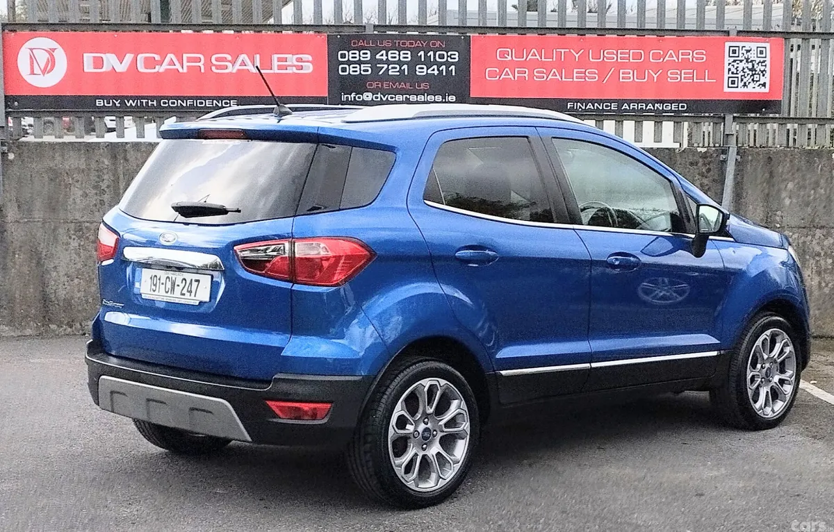 Ford EcoSport SUV, Diesel, 2019, Blue