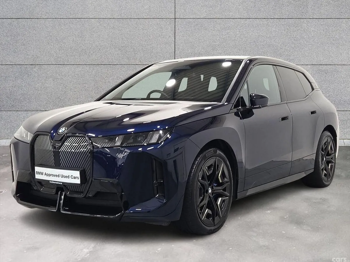 BMW iX SUV, Electric, 2025, Blue