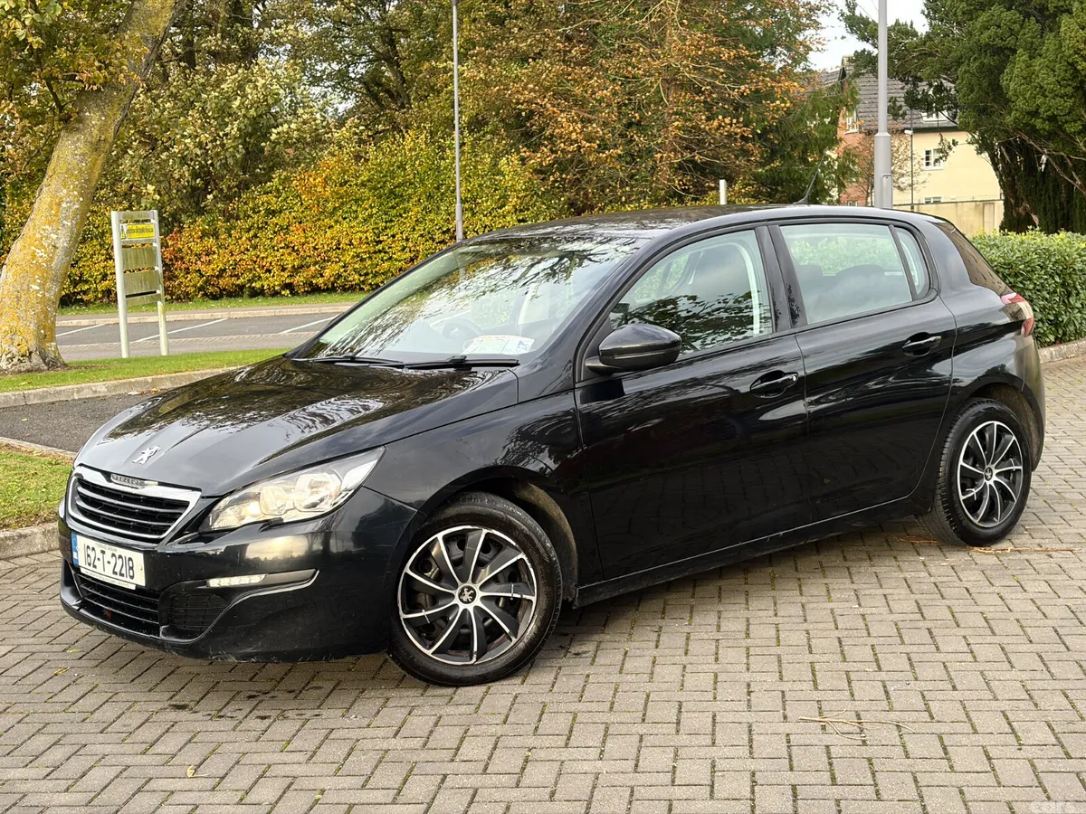 Peugeot 308 Hatchback, Diesel, 2016, Black