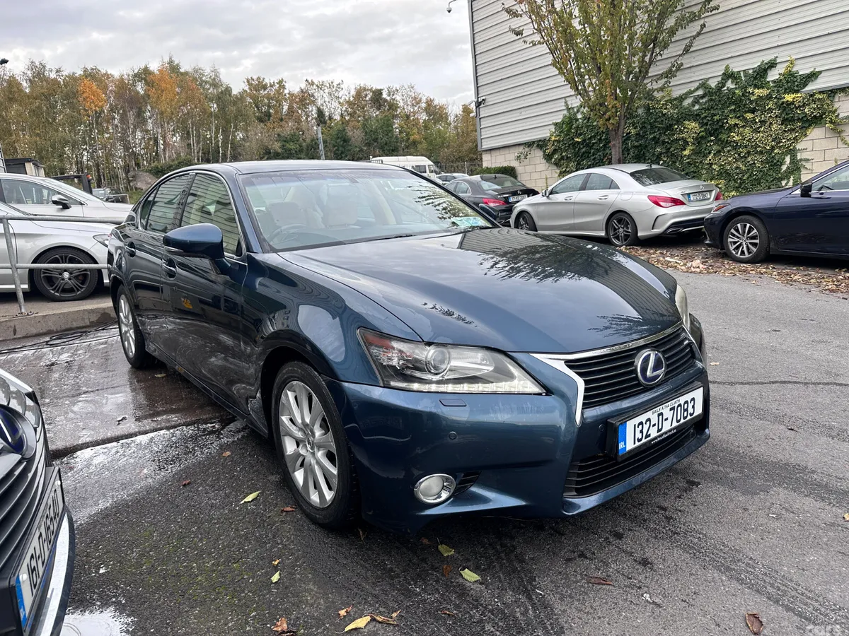 Lexus GS Saloon, Petrol Hybrid, 2013, Blue