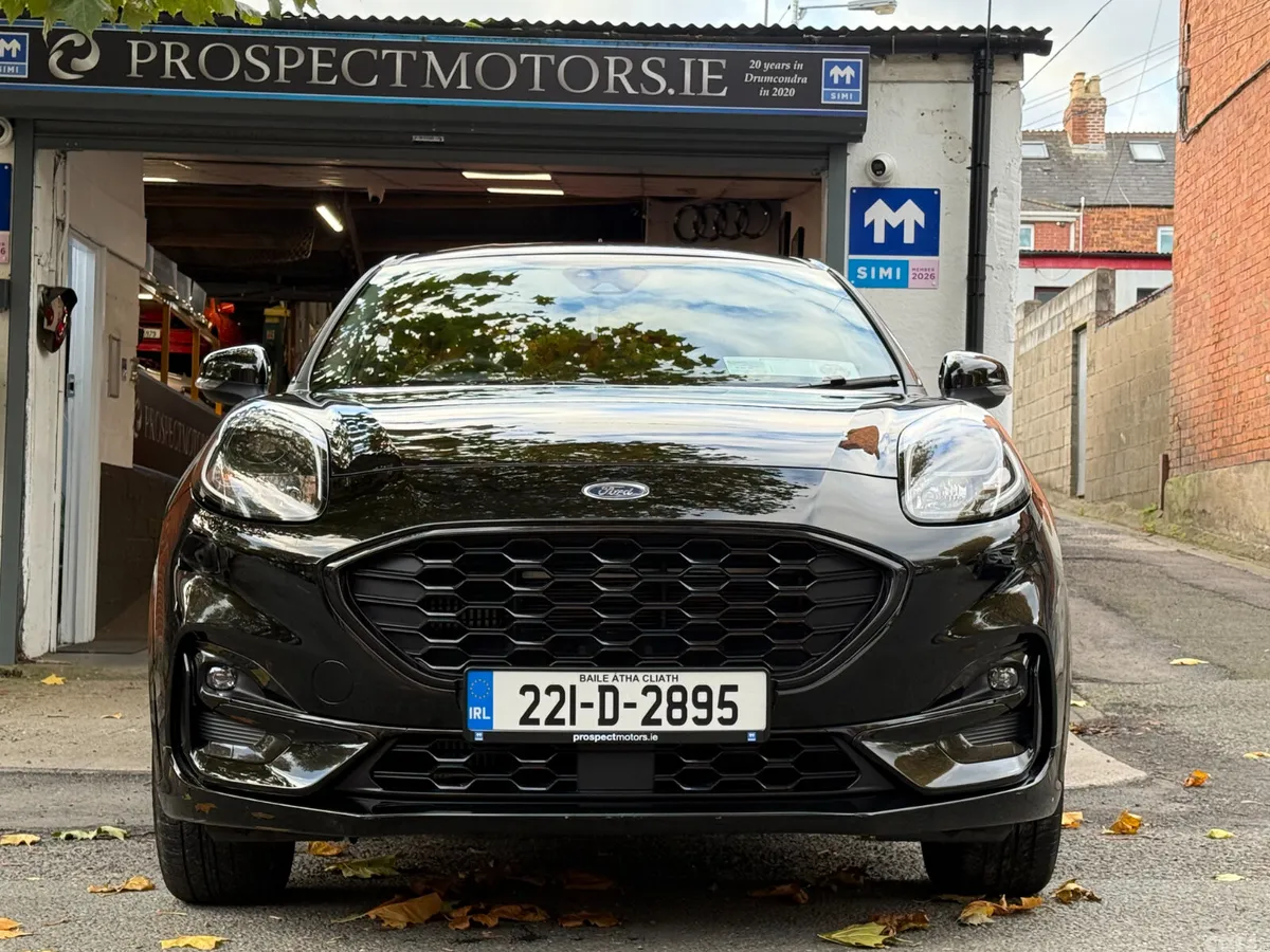 Ford Puma MPV, Petrol Hybrid, 2022, Black