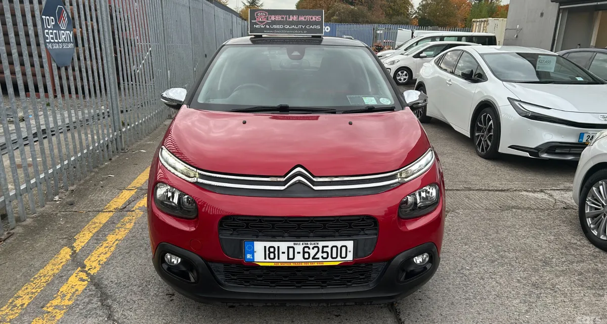 Citroen C3 Hatchback, Petrol, 2018, Red
