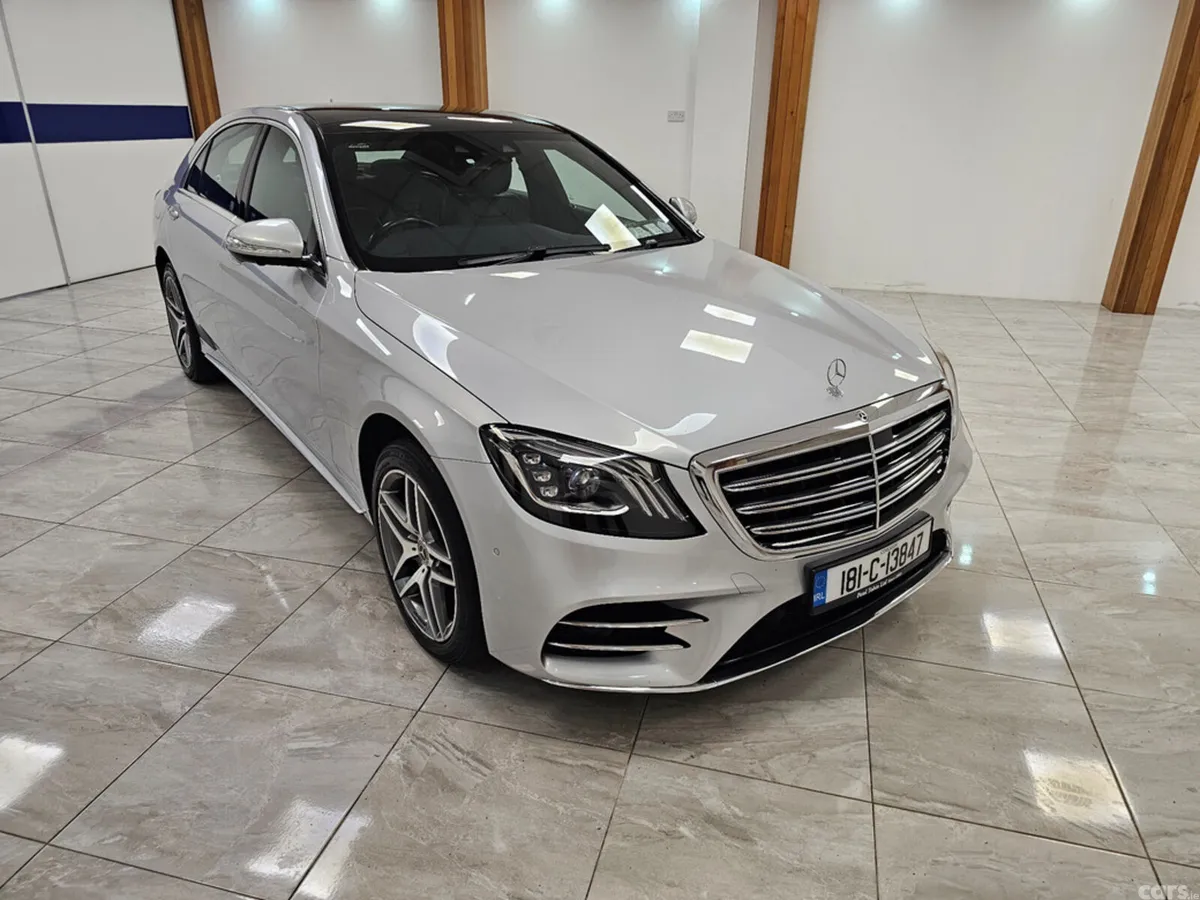 Mercedes-Benz S-Class Saloon, Diesel, 2018, Silver