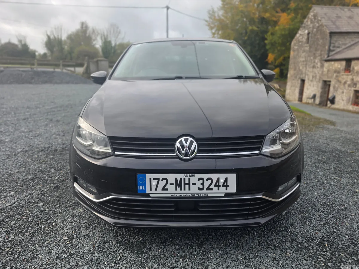 Volkswagen Polo Hatchback, Petrol, 2017, Black