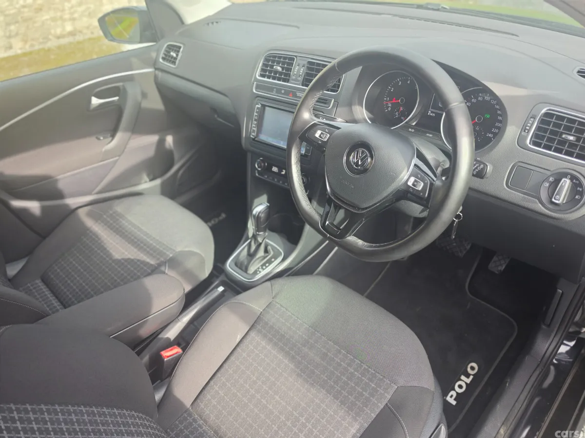 Volkswagen Polo Hatchback, Petrol, 2017, Black