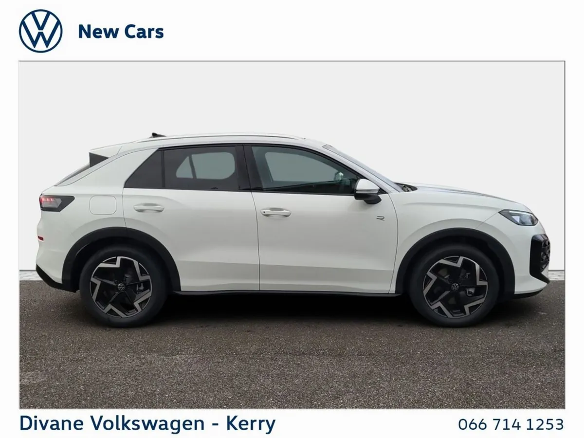 Volkswagen T-Roc Hatchback, Petrol Hybrid, 2027, White