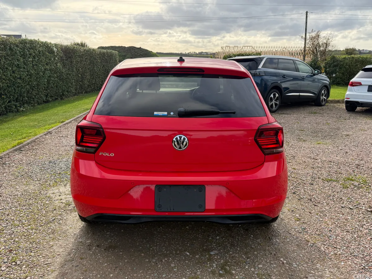 Volkswagen Polo Hatchback, Petrol, 2019, Red