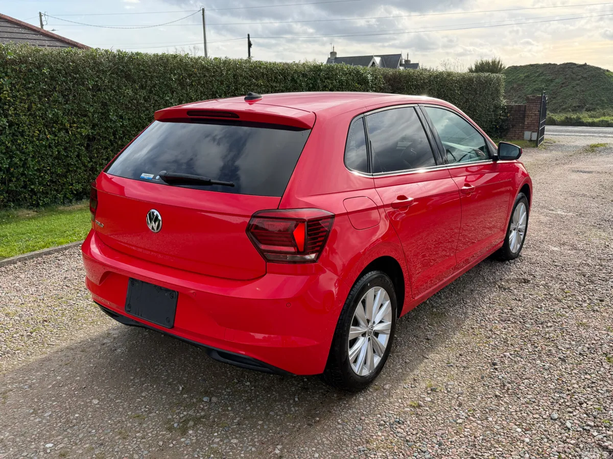 Volkswagen Polo Hatchback, Petrol, 2019, Red