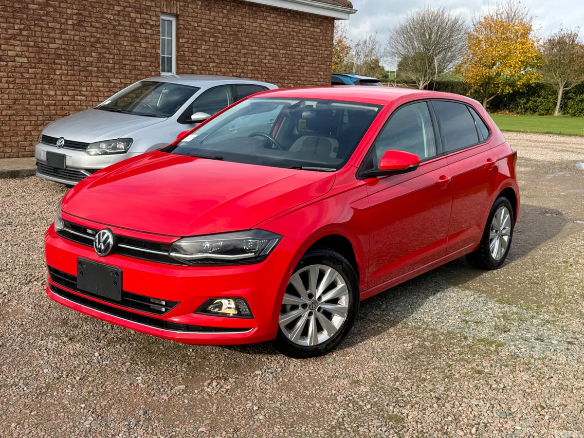Volkswagen Polo Hatchback, Petrol, 2019, Red